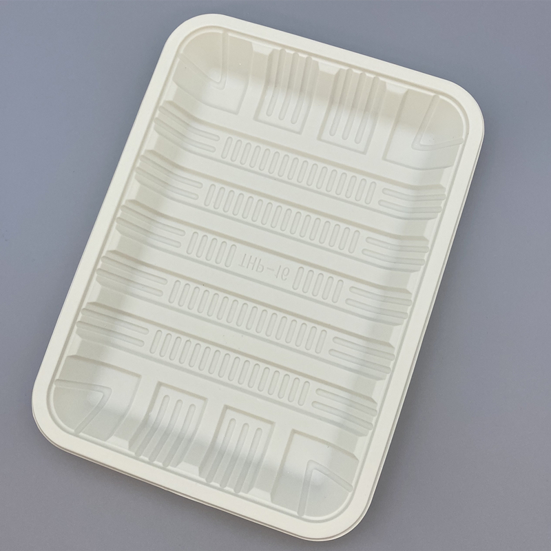 Disposable Eco-Friendly Corn Starch Lunch Dinner Trays