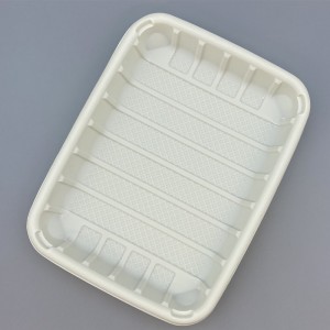 Disposable Eco-Friendly Corn Starch Lunch Dinner Trays
