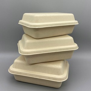 100% Natural Biodegradable Compostable Poteto Trays na mkpuchi