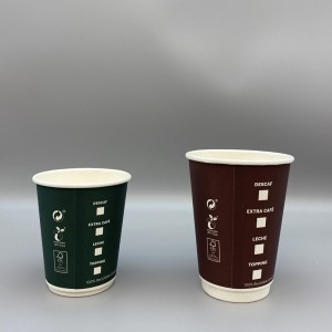 Water-Based Coating Double Wall Paper Cups