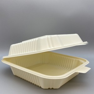 Բարձրորակ 8 դյույմանոց Takeaway Environmental Protection Biodegradable Food Box