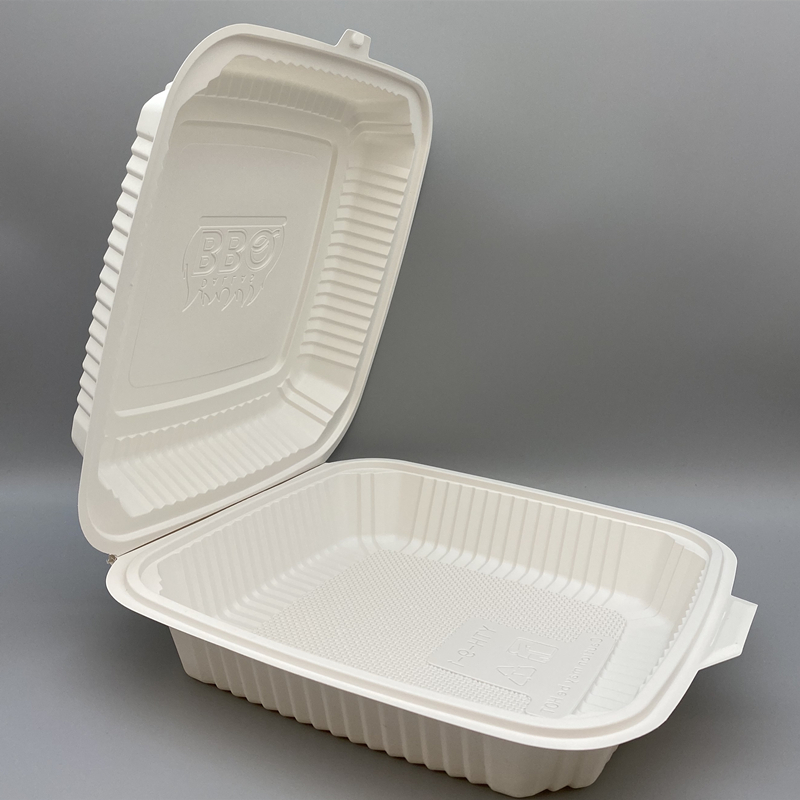 Cornstarch Food Clamshell Box