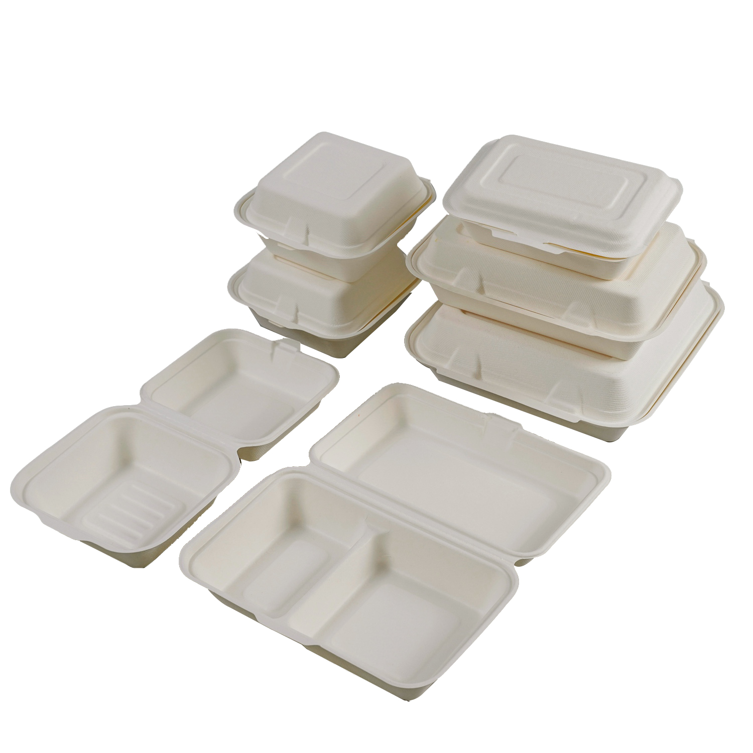 i-bagasse clamshell