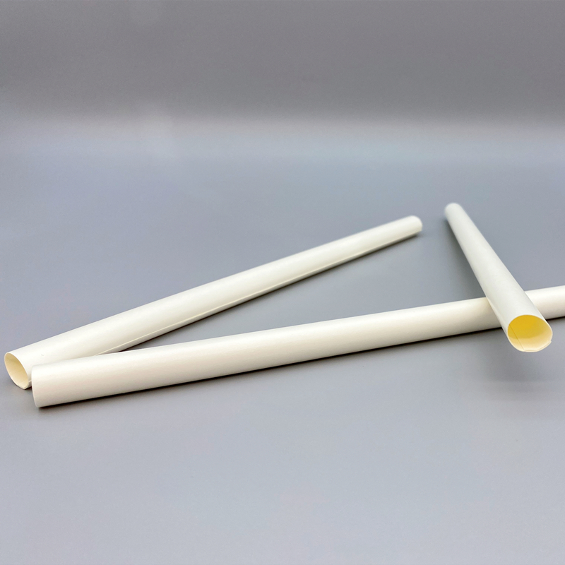 No Glue Single Use Ecofriendly 100% Recycable Water-based Coating Paper Straw