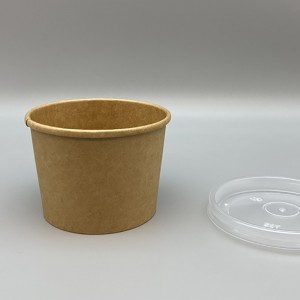 Suppenschüsseln aus Kraftpapier |Einwegbehälter zum Mitnehmen