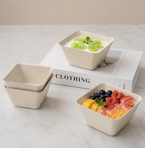 Bagasse Biodegradable Ice Cream Cup | 100% Plant‑Fiber Compostable Dessert Bowl