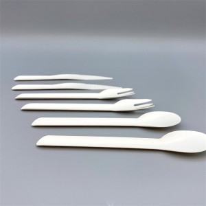 Water-Based Coating Paper Cutlery Set |MVI ECOPACK