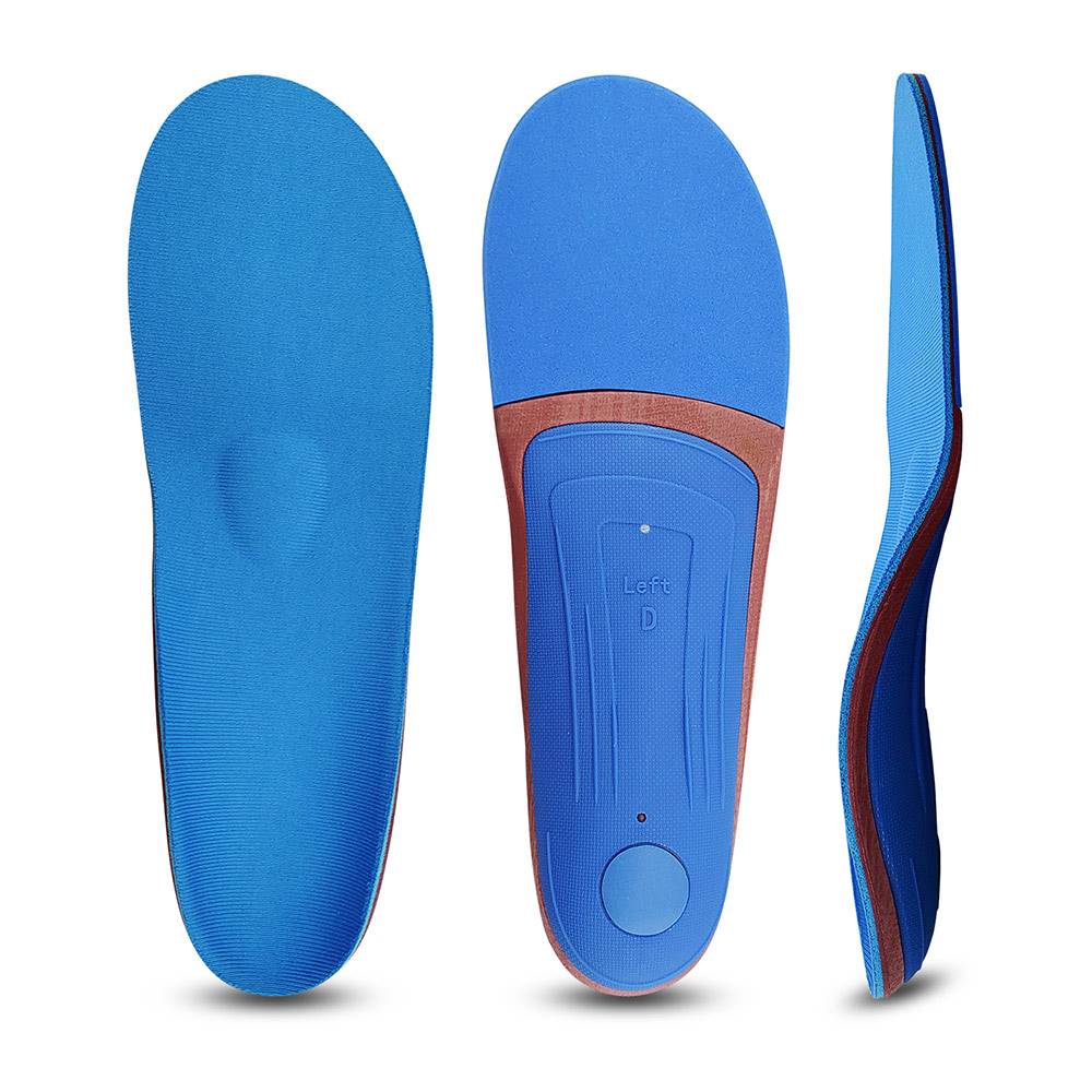 OEM/ODM China Shoe Insoles Wholesale - Semi-rigid external arch support shell with full length cushioning prefabricated orthotics – Bangni