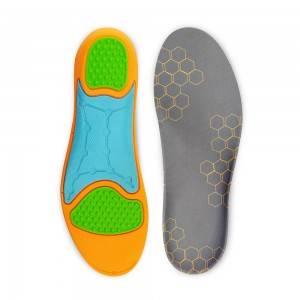 2021 High quality Half Insoles Pu - New design all-comort and arch support orthotic running inserts – Bangni