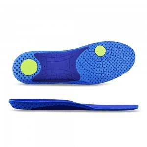 Hight Quality Breathable Shock Absorption cushion Soft Sport EVA Insoles