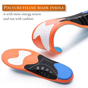 new best breathable arch support basketball sport eva plantar fasciitis orthotic orthopedic shoes insole manufacturer
