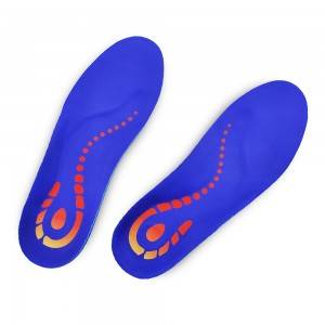 Hight Quality Breathable Shock Absorption cushion Soft Sport EVA Insoles