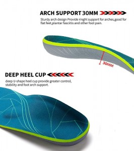 Comfort and arch support orthotic inserts