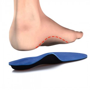Medial rearfoot alignment posted heel orthotic insole for everyday activities