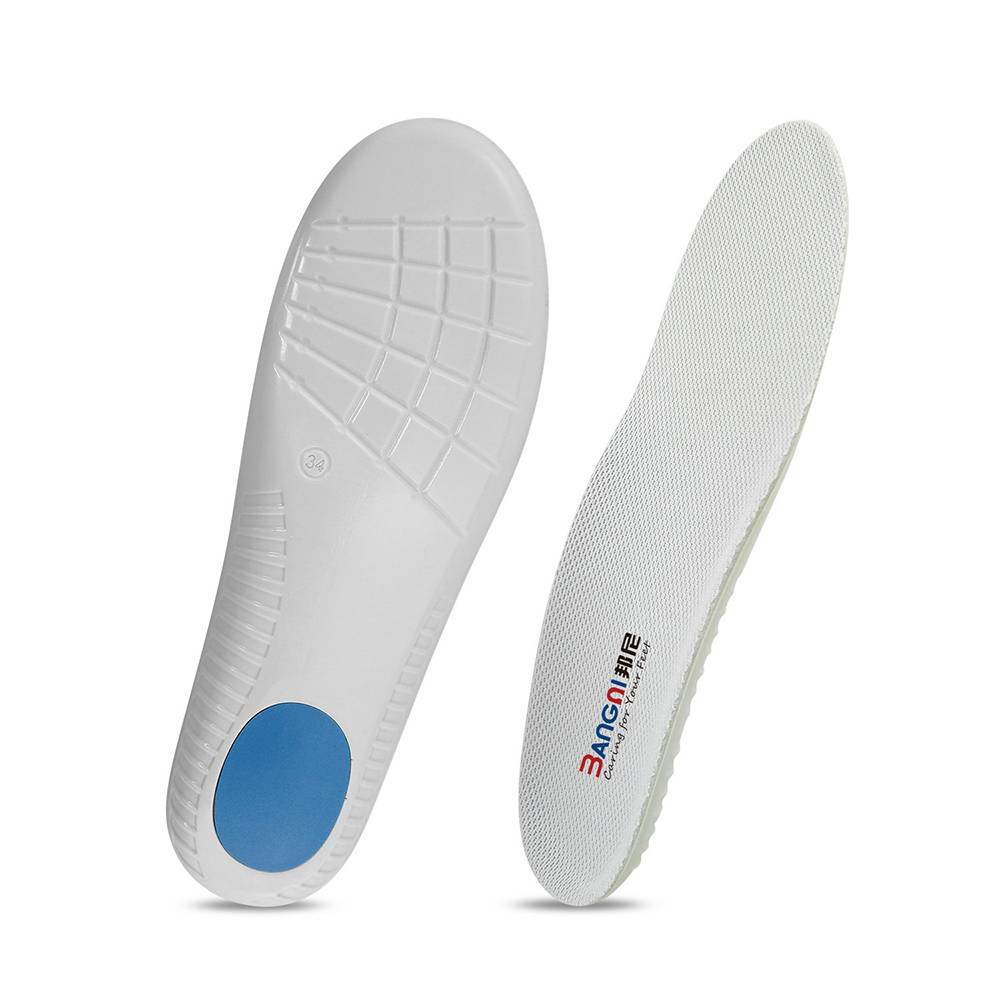 Good quality Boot Insoles – Polyurethane shock absorber comfortable heel cushion kids insole – Bangni