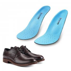 Thin low profile arch support shoe inserts