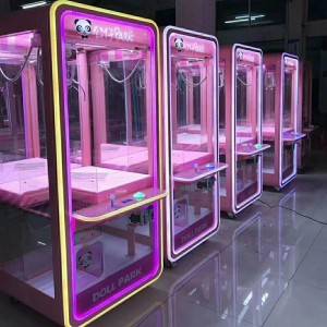 China factory Outlets for China Colorful Park Coin Operated Take Me Home Toy Crane Claw Game Machine Gift Claw Arcade Game factory and suppliers | Meiyi