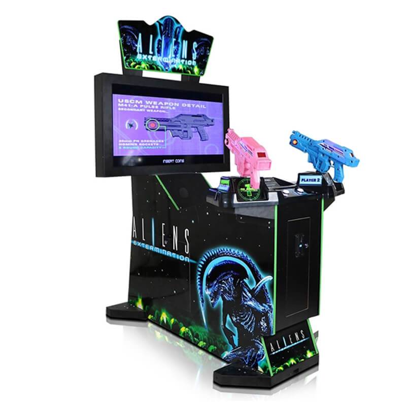 42LCD Aliens simulator shooting machine (1)
