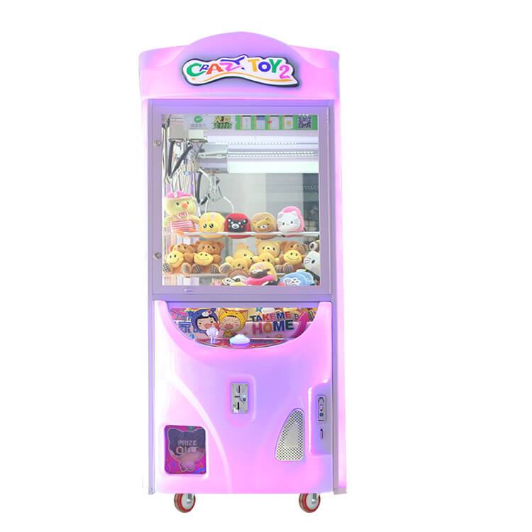 Popular Design for Claw Arcade Game - Amusement Equipment Crazy toy 2 claw machine – Meiyi