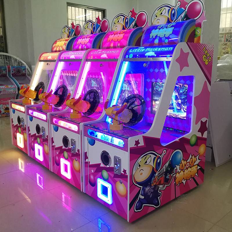 China Hot New Products Shooting Arcade Machine Coin Operated Little Marksman Ball Shooting
