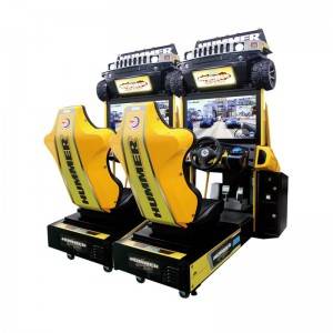 China Coin Operated 32”LCD Hammer Racing Game Machine Simulator Video Game Machine factory and suppliers | Meiyi