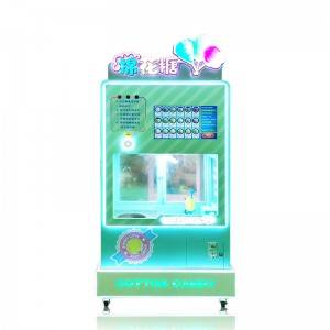 coin operated automatic cotton candy machine