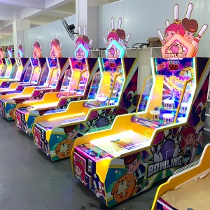 China NEW ARRIVAL Redemption lottery machine kids bowling game machine for 2 players factory and suppliers | Meiyi