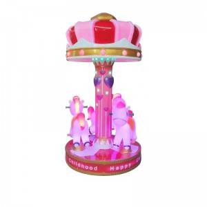 China coin operated horse kiddie rides game machine for 3 kids factory and suppliers | Meiyi