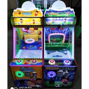 China kids coin operated tickets game machine hapyy baby soccer game machine factory and suppliers | Meiyi