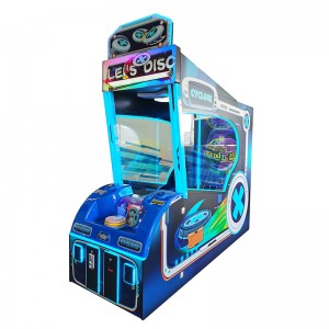 new arrival redemption lottery ticket game machine let’s disc shooting  disc