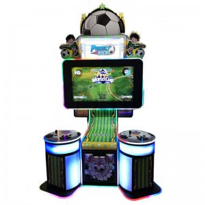 China Coin operated lottery ticket game machine perferct kick football video game machine factory and suppliers | Meiyi