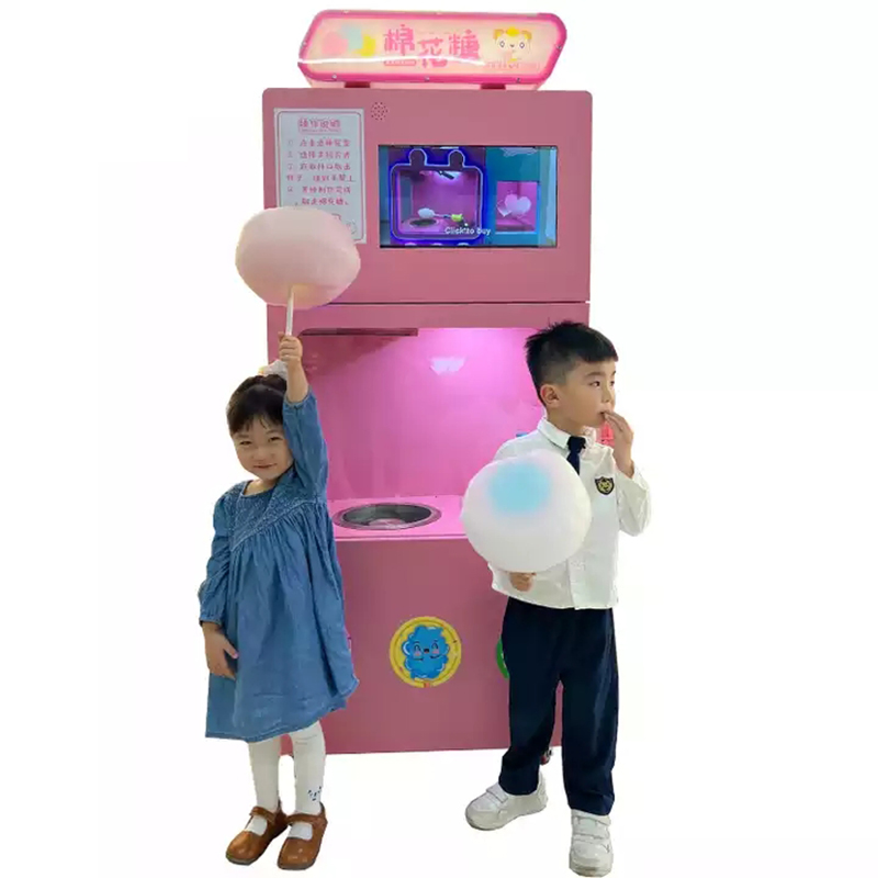 Short Lead Time for Custom Claw Machine - semi-automatic cotton candy vending game machine – Meiyi