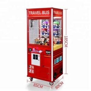 China Factory supplied China Colorful Light Crazy Toy 3 Crane Gift Claw Crane Game Machine factory and suppliers | Meiyi