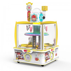 New arrival coin opeated gift game machine clip prize game machine