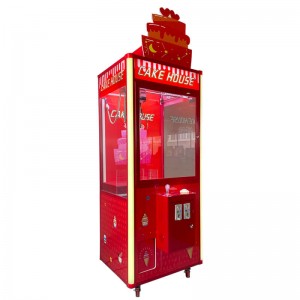 Coin operated claw crane doll game machine vending toy machine