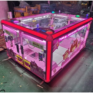 China coin operated claw plush toys machine for 4 playersvending gift game machine factory and suppliers | Meiyi