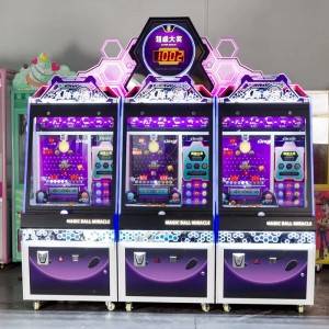 China Coin operated ticket lottery game machine magic ball miracle push ball game machine factory and suppliers | Meiyi