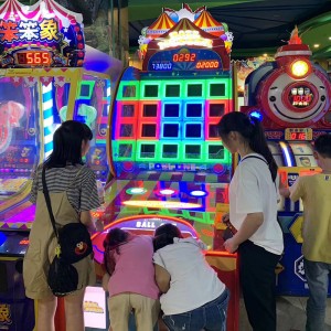 China coin operated arcade game machine ball moster shooting ball lottery ticket game machine factory and suppliers | Meiyi