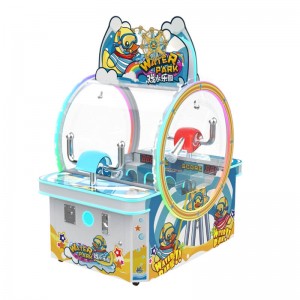 New arrival coin operated game machine shooting duck water lottery ticket game machine