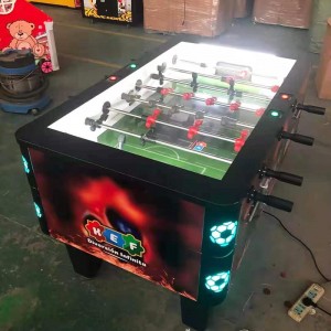 China coin operated video football game machine soccer table for 2 players factory and suppliers | Meiyi