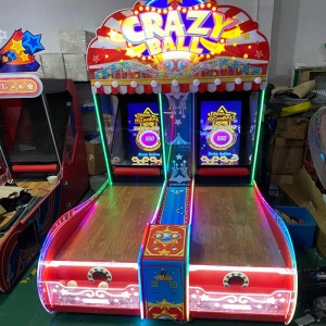China New arrival coin operated games crazy ball game machine rolling ball lottery ticket game machine factory and suppliers | Meiyi