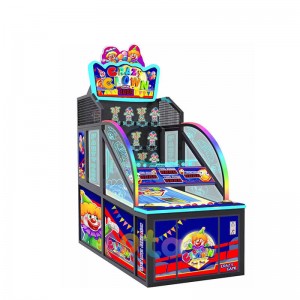 China coin operated lottery ticket game machine crazy clawn shooting ball game machine factory and suppliers | Meiyi