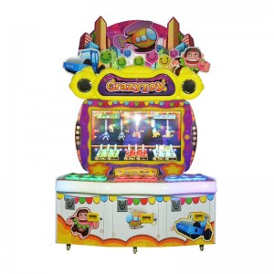China Coin operated lottery ticket game machine crazy toy game machine factory and suppliers | Meiyi
