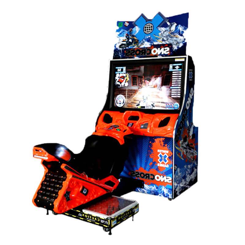 Hot New Products Adults Video Game Machine - Amusement Park Coin Operated Simultor 42”LCD Snow Moto Racing Games Machine – Meiyi