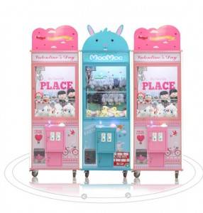 Bottom price Cut Prize Game Machine - Custom made coin operated toy claw game machine vending prize machine – Meiyi