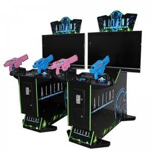 China Coin Operated Arcade 42LCD Aliens Shooting Game Machine factory and suppliers | Meiyi