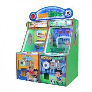 2021 Good Quality Whac A Mole Game - coin operated happy athletes soccer game machine shooting basketball game machine lottery game machine – Meiyi