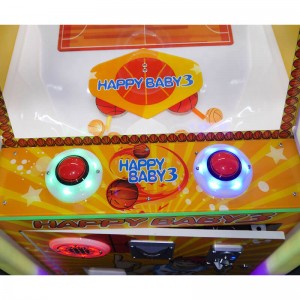 China coin operated kids game machine hapyy baby basketball game machine factory and suppliers | Meiyi