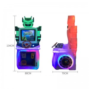 China coin operated kids racing car game machine robot video game machine factory and suppliers | Meiyi