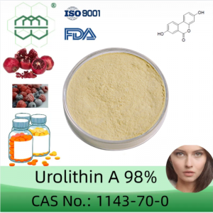 ผู้ผลิตผง Urolithin A หมายเลข CAS: 1143-...